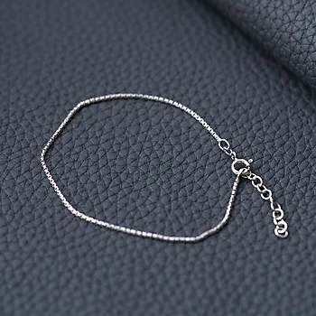 Bilde nummer 2 av Pan Jewelry, Veneziansk armbånd i rhodinert 925 sølv, 19 cm