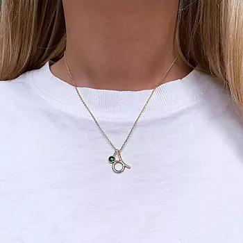 Bilde nummer 2 av Pan Jewelry, Smykke i 925 forgylt sølv med zirkonia og horoskop Tyren