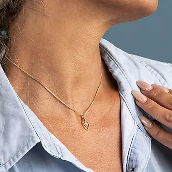 Bilde nummer 2 av Pan Jewelry, Anheng i 585 gult gull med zirkonia