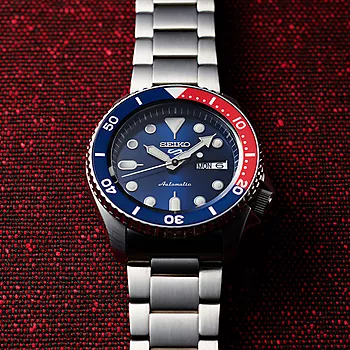 Bilde nummer 2 av Seiko, 5 Sports Automatic herreklokke med stållenke