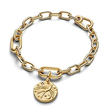 Bilde nummer 4 av Charms i 925 forgylt sølv med svale