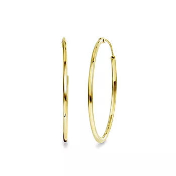 Pan Jewelry, Øreringer i forgylt 925 sølv