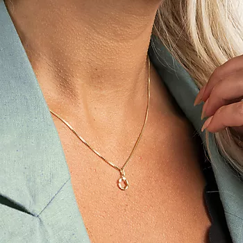 Bilde nummer 3 av Pan Jewelry, Anheng i 585 gult gull med zirkonia