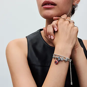 Bilde nummer 2 av Pandora Moments, Klemmecharm i 925 sølv med zirkonia