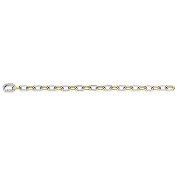 Bilde nummer 4 av Ti Sento, Armbånd i forgylt 925 sølv med zirkonia