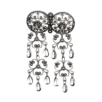 Halssølje i 830 oksidert sølv