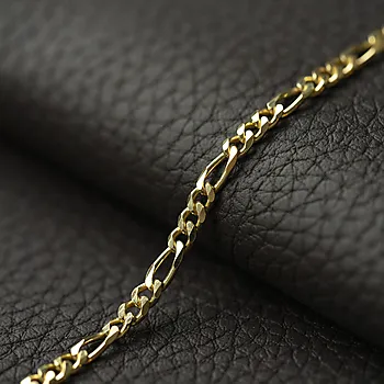Bilde nummer 3 av Pan Jewelry, Figaro armbånd i forgylt 925 sølv, 19 cm