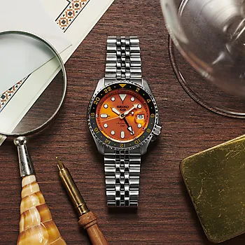 Bilde nummer 2 av 5 Sports GMT Automatic herreklokke med stållenke