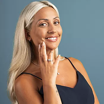 Bilde nummer 2 av Pan Jewelry, Ring i 925 sølv med zirkonia