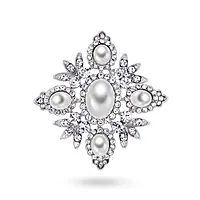 Brosje med perler
