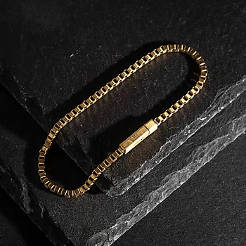 Bilde nummer 4 av Armbånd i forgylt stål
