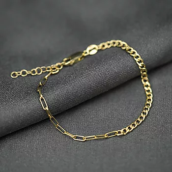 Bilde nummer 3 av Pan Jewelry, Armbånd i forgylt 925 sølv 19 cm