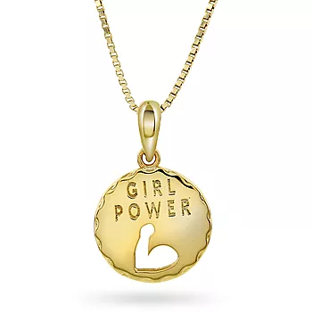 Pan Jewelry, Smykke i  forgylt 925 sølv GIRL POWER