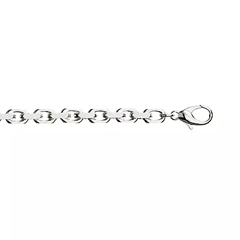 Pan Jewelry, Anker kjede i 925 sølv 6,2 mm, 50 cm