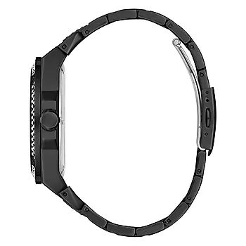 Bilde nummer 2 av Guess, Night Life herreklokke med sort stållenke