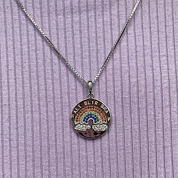 Bilde nummer 3 av Pan Jewelry, "ALT BLIR BRA" Smykke i 925 sølv med zirkonia