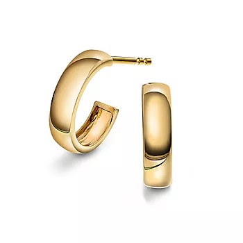 Pan Jewelry, Øredobber i 585 gult gull