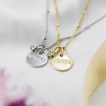 Bilde nummer 2 av Pan Jewelry, Mamma-smykke i forgylt 925 sølv med zirkonia