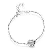 Pan Jewelry, Armbånd i 925 sølv med zirkonia