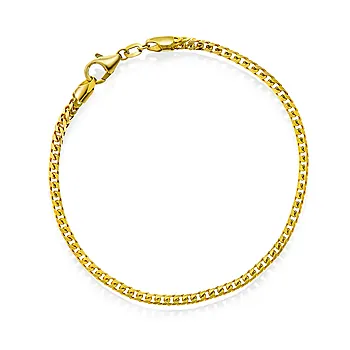 Pan Jewelry, Armbånd i 585 gult gull, 19 cm
