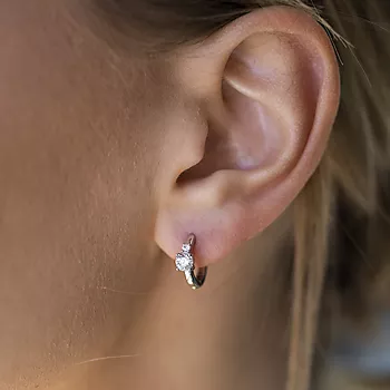 Bilde nummer 4 av Pan Jewelry, Øreringer i sølv med zirkonia