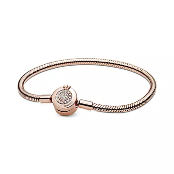 Pandora Moments, Armbånd i 925 rosèforgylt sølv
