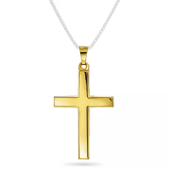 Pan Jewelry, Anheng i 585 gult gull med kors