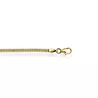 Pan Jewelry, Kjede i forgylt sølv 2,6 mm, 41-45 cm