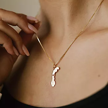 Bilde nummer 4 av Pan Jewelry, Norge-smykke i forgylt 925 sølv
