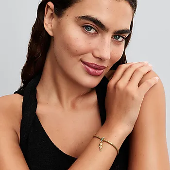 Bilde nummer 2 av Pandora Moments, Charm i forgylt 925 sølv med sjøhest