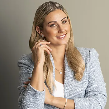 Bilde nummer 3 av Pan Jewelry, Smykke i 925 sølv med blå og hvit zirkonia