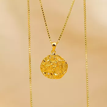 Bilde nummer 3 av Pan Jewelry, Smykke i 925 forgylt sølv med zirkonia og Jomfruen