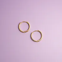 Bilde nummer 4 av Hooked øreringer i 925 forgylt sølv