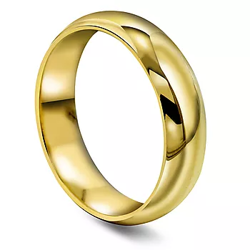 Giftering i 585 gult gull | 5 mm bredde
