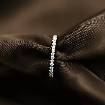 Bilde nummer 2 av Pan Jewelry, Ring i 585 gult gull med zirkonia