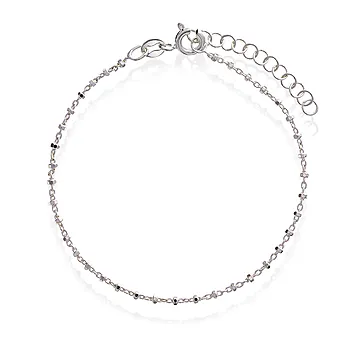Pan Jewelry, Armbånd i 925 sølv med kuler, 19 cm