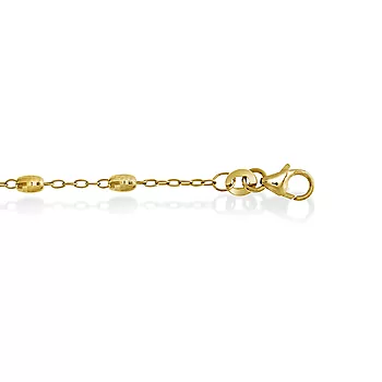 Pan Jewelry, Kjede i forgylt 925 sølv, 45 cm