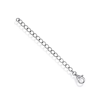 Pan Jewelry, Forlenger til kjede i 925 sølv, 5 cm