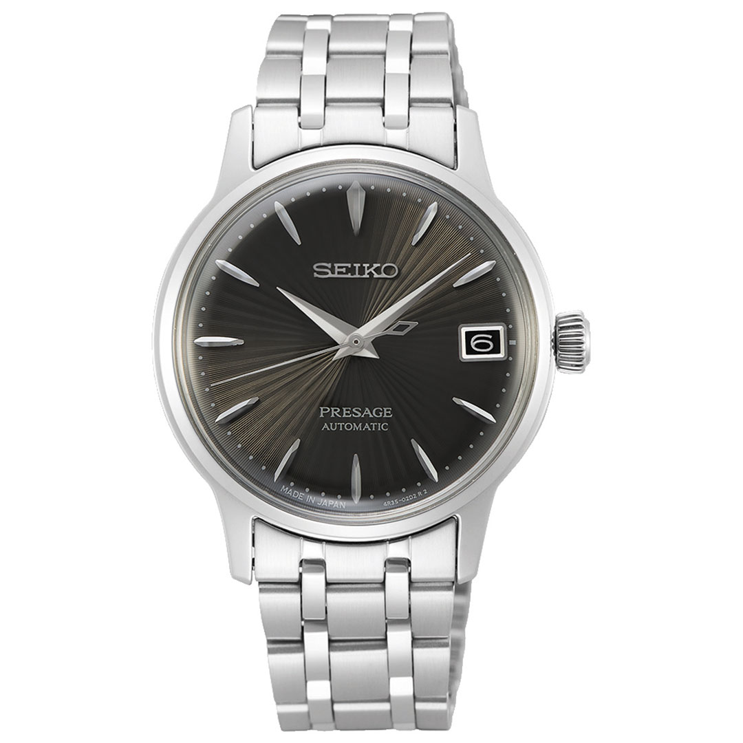 Seiko, Presage Automatic herreklokke med stållenke