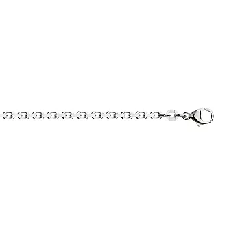 Pan Jewelry, Ankerkjede i 925 sølv 2,4 mm, 45-60 cm