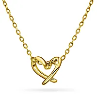 Pan Jewelry, Hjertesmykke i forgylt 925 sølv