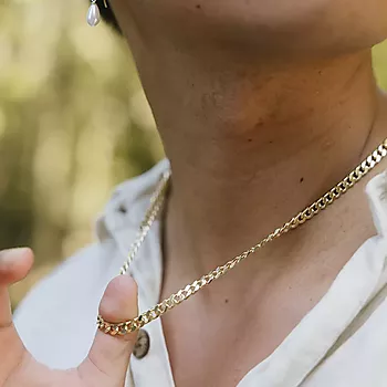 Bilde nummer 3 av Pan Jewelry, Panserkjede i 925 sølv 4,8 mm, 45-60 cm