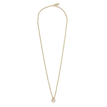 Eira smykke i forgylt messing med perler