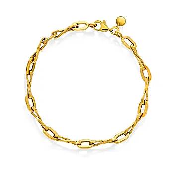 Armbånd i 375 gult gull