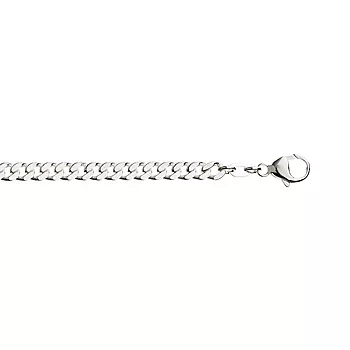 Pan Jewelry, Panser armlenke i 925 sølv 4,5 mm, 21 cm