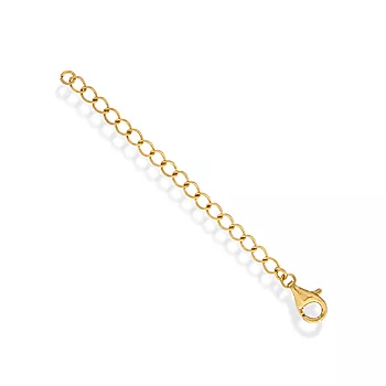 Pan Jewelry, Forlenger til kjede i forgylt 925 sølv, 5 cm