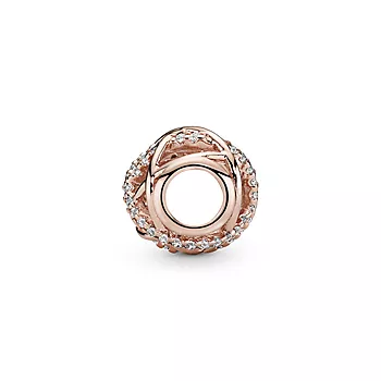Bilde nummer 3 av Pandora Moments, Charm i 925 rosèforgylt  sølv med zirkonia