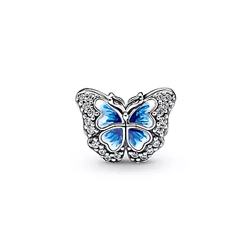 Bilde nummer 4 av Pandora Moments, Charm i 925 sølv med sommerfugl