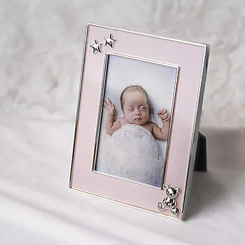 Bilde nummer 2 av Fotoramme til barn i rosa