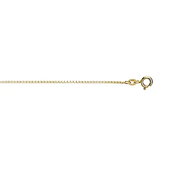 Veneziansk kjede i doublé 1,3 mm, 36-80 cm